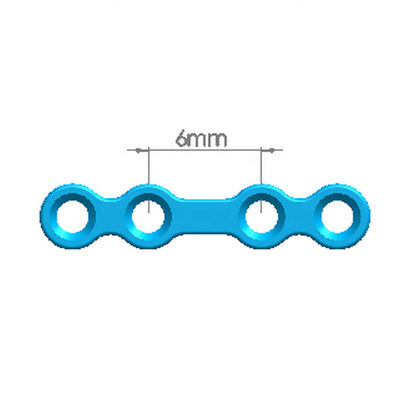 Tipo sistema de III Mini Straight Maxillofacial Plate CMF