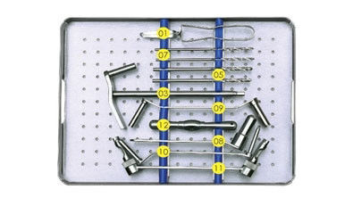 Sistema ortopédico de los instrumentos del ADO DCS