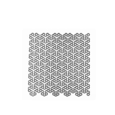 Placas faciales de la fractura de Mesh Metal Skull Titanium Plate Maxillo