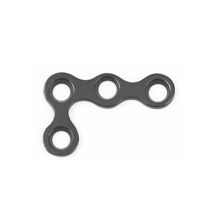 Fractura maxilofacial Mini Titanium Plates de la cirugía ortopédica