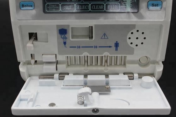 El calentarse del líquido de la bomba de la infusión del veterinario de la pantalla tácticl LCD de 4,3 pulgadas
