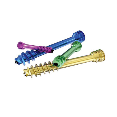Titanio ortopédico Herbert Screw Fixation de los implantes