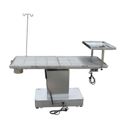 Tabla de operación veterinaria inclinable bidireccional termostática de acero inoxidable