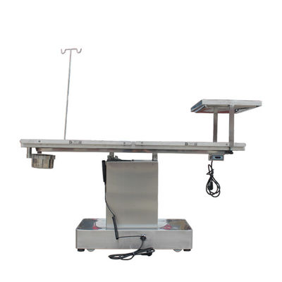 Tabla de operación veterinaria inclinable bidireccional termostática de acero inoxidable