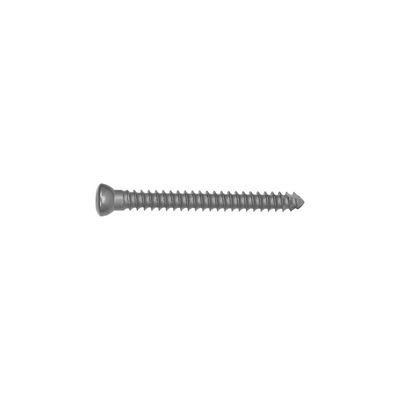 Tornillo 3.5m m cortical inoxidable del titanio roscado por completo para la fractura